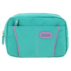 ESTUCHE MODELO EATFIT DOS BOLSILLOS VERDE/GOMAS ROSAS TOTTO AC52KLA002-1710Z-V2P (Espera 4 dias)