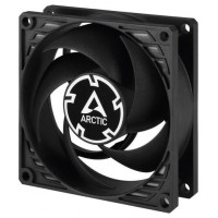 VENTILADOR 8CM ARCTIC P8 PWM PST NEGRO (Espera 4 dias)