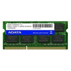 ADATA ADDS1600W4G11-S DDR3L SODIMM 4GB 1600MHz