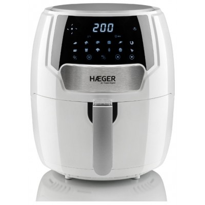 FREIDORA INTELIGENTE AIR FEAST DIGITAL 4.2L BLANCO HAEGER (Espera 4 dias)