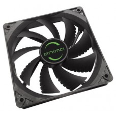 VENTILADOR 12CM ANIMA 1.200RPM NEGRO (Espera 4 dias)