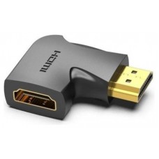 ADAPTADOR 4K 90º HDMI/M A HDMI/H NEGRO VENTION (Espera 4 dias)