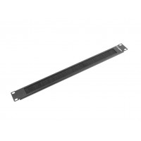 BRUSH PANEL LANBERG 1U NEGRO 19"