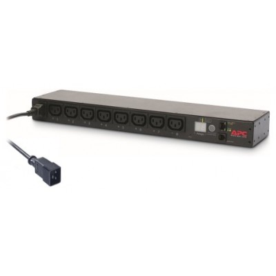 APC AP7921B unidad de distribución de energía (PDU) 8 salidas AC 0U/1U Negro (Espera 4 dias)