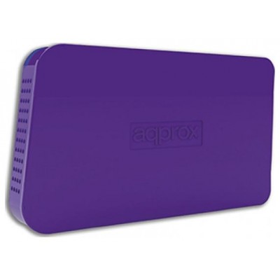 CAJA EXTERNA USB 2.5"" SATA MORADO APPROX (Espera 4 dias)