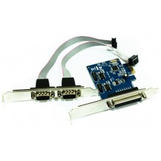 ADAPTADOR PCI-E 2 P. SERIE+1 PARALELO APPROX (Espera 4 dias)