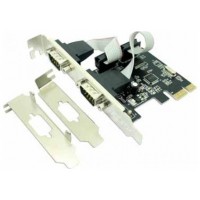 ADAPTADOR PCI-E 2 PUERTOS SERIE APPROX (Espera 4 dias)