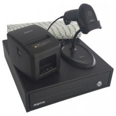 KIT TPV APPROX CAJON APPCASH33 NEGRO + SCAN APPLS11AS
