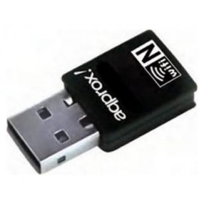 USB WIRELESS 300 Mbps. NANO APPROX (Espera 4 dias)