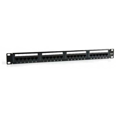 2LAN Patch Panel 19" CAT6 24 Puertos UTP