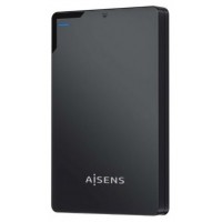 AISENS - CAJA EXTERNA 2,5 9.5MM SATA A USB 3.0/USB3.1 GEN1, NEGRA