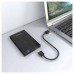 AISENS - CAJA EXTERNA 2,5" ASE-2527B 9.5MM SATA A USB 3.0/USB3.1 GEN1, NEGRA