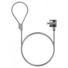 AISENS - CABLE DE SEGURIDAD T-LOCK CON CERRADURA DE LLAVE PARA ORDENADOR, MONITOR, PORTATIL 1.5M