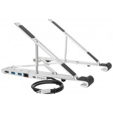 SOPORTE PARA PORTATIL TARGUS PORTABLE STAND AND DOCK 15,6" PLATA