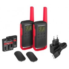PACK 2 WALKIE TALKIE T62 ROJO MOTOROLA 59T62REDPACK (Espera 4 dias)