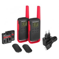 WALKIE-TALKIE MOTOROLA TLKR-T62 ROJO PACK 2