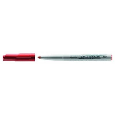 MARCADOR PARA PIZARRA BLANCA 1741 TINTA A BASE DE ACETONA TRAZO 1,4MM. ROJO VELLEDA 9581691 (MIN12) (Espera 4 dias)