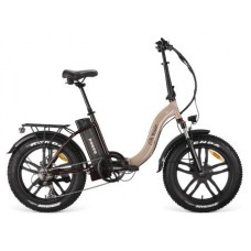 EBIKE  PORTO - URBAN - FAT 20&rdquo; X 4 - BAT.EXTRAIBLE  - NEGRO/OCRE (Espera 4 dias)