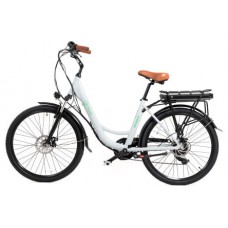 YOUIN EBIKE YOU-RIDE LOS ANGELES - PASEO - RUEDA 26&rdquo; - BAT. EXTRAIBLE -BLANCO (Espera 4 dias)