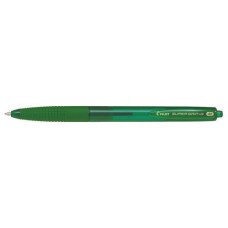BOLÍGRAFO SUPER G VERDE PILOT BPGG-8R-M-G (MIN12) (Espera 4 dias)