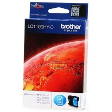 TINTA BROTHER LC1100HYC CIAN ALTA CAPACIDAD 750PAG (Espera 4 dias)