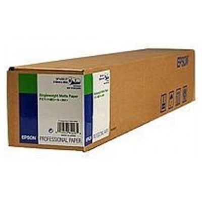 Epson GF Papel Singleweight Matte, 24" x 40m, 120g/m2