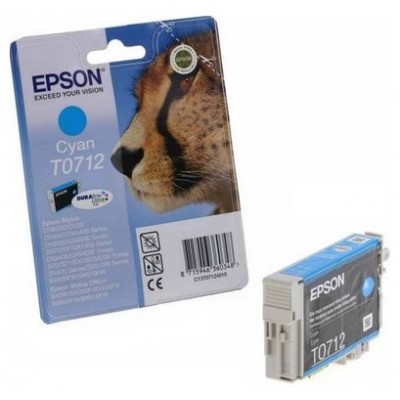 TINTA EPSON T0712 ORI CIAN C13T07124012