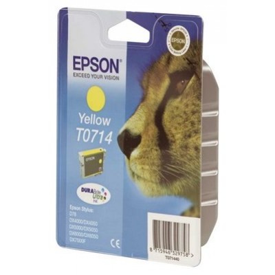 TINTA EPSON T0714 ORI AMARILLO C13T07144012