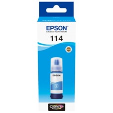 Epson Botella Tinta Ecotank 114 Cyan