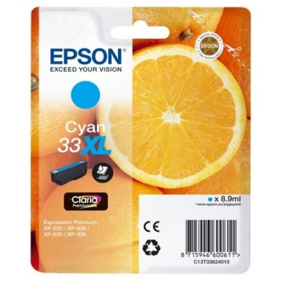 TINTA EPSON C13T336240 33XL CIAN (Espera 4 dias)