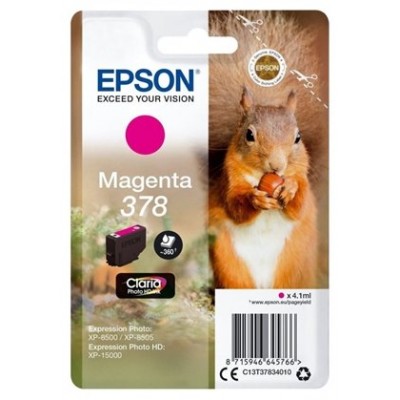 TINTA EPSON 378 ORI MAGENTA C13T37834010