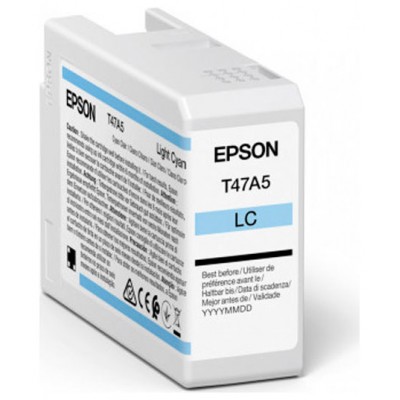 EPSON  Singlepack Light Cyan T47A5 UltraChrome Pro 10 ink 50ml SC-P900