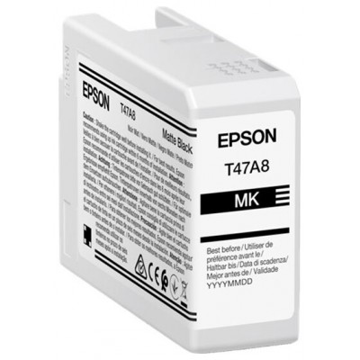 EPSON  Singlepack Matte Black T47A8 UltraChrome Pro 10 ink 50ml SC-P900