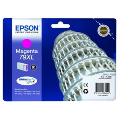 Epson Cartucho Magenta 79XL 2000 paginas WorkForce Pro WF-5xxx Series