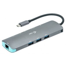 USB-C Metal Nano Docking Station 4K HDMI LAN + Power