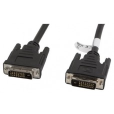 CABLE DVI-D LANBERG 24+1 MACHO/MACHO DUAL LINK 3M