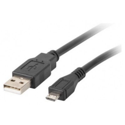 CABLE USB LANBERG 2.0 MACHO/MICRO USB MACHO 1.8 M NEGRO