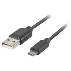 CABLE USB LANBERG 2.0 M/MICRO USB M QUICK CHARGE 3.0 1M NEGRO