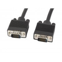CABLE VGA LANBERG MACHO/MACHO FERRITA 3M NEGRO CABLE VGA LANBERG MACHO/MACHO FERRITA 3M NEGRO