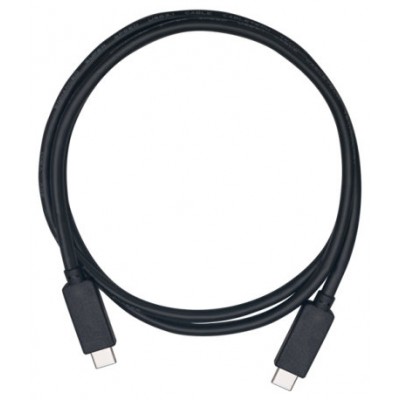 QNAP USB3.1 GEN2 10G 1.0M TYPE-C TO TYPE-C CABLE cable USB 1 m 3.2 Gen 2 (3.1 Gen 2) USB C Negro (Espera 4 dias)