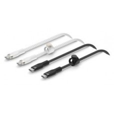 CABLE BELKIN CAB011BT1MBW2PK USB-C A USB-C PACK 2