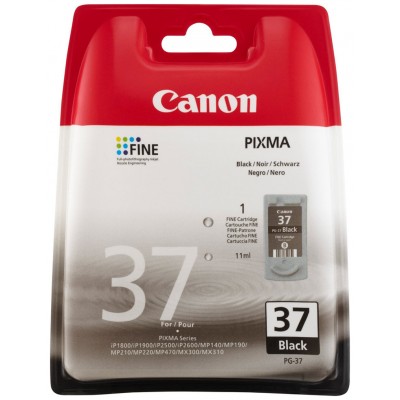 TINTA CANON PG-37 NEGRO (Espera 4 dias)