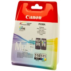 TINTA CANON PG-510 / CL-511 PACK CUATRICOLOR C/M/Y/BK (Espera 4 dias)