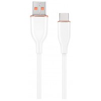 CABLE DE CARGA Y DATOS GEMBIRD USB TIPO C DE SILICONA PREMIUM 1,5 MBLANCO CABLE DE CARGA Y DATOS GEMBIRD USB TIPO C DE SILICONA PREMIUM 1,5 MBLANCO