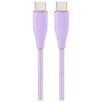 CABLE DE CARGA Y DATOS GEMBIRD (PD) TIPO-C SILICONA ALTA CALIDAD 1,5M MORADO CABLE DE CARGA Y DATOS GEMBIRD (PD) TIPO-C SILICONA ALTA CALIDAD 1,5M MORADO