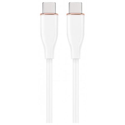 CABLE DE CARGA Y DATOS GEMBIRD (PD) TIPO-C SILICONA ALTA CALIDAD 1,5M BLANCO