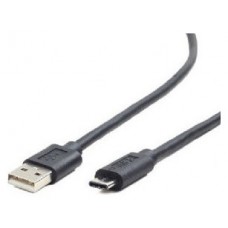 CABLE USB GEMBIRD 2.0 A TIPO C MACHO MACHO CARGA RAPIDA 1M