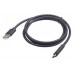 CABLE USB GEMBIRD 2.0 A TIPO C MACHO MACHO CARGA RAPIDA 1M