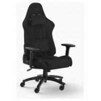 SILLA CORSAIR GAMING TC100 RELAXED FABRIC NEGRA CF-9010051-WW (Espera 4 dias)