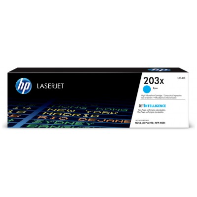 HP LaserJet M254,M280,M281 Toner Cian Alta 203X